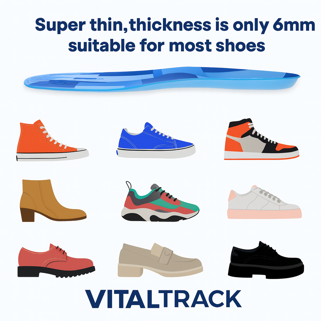 VitalTrack GPS Shoe Insole – Smart Tracking for Kids
