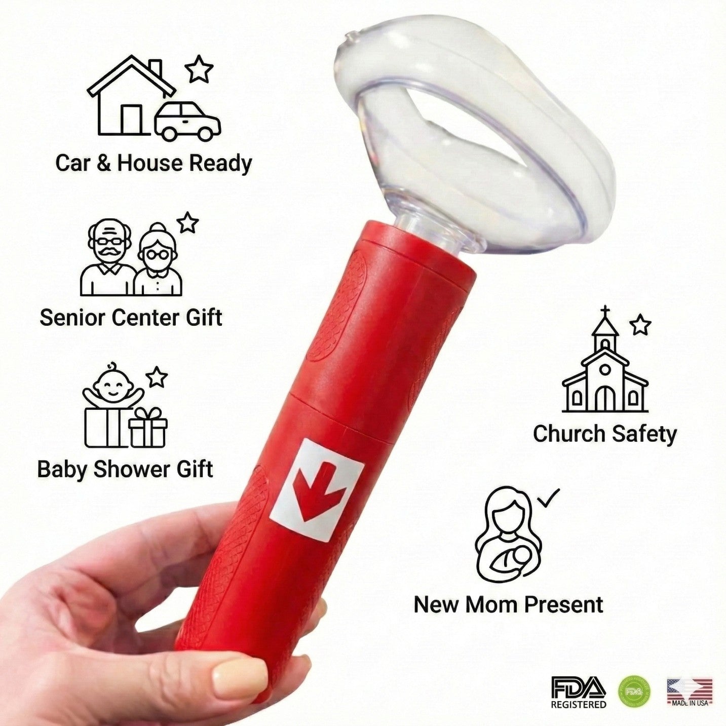 LifeAid 2.0 | Anti-Choking Device For Adult & Children